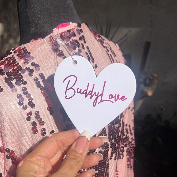Buddy Love sequin dress size LARGE - Picture 5 of 8